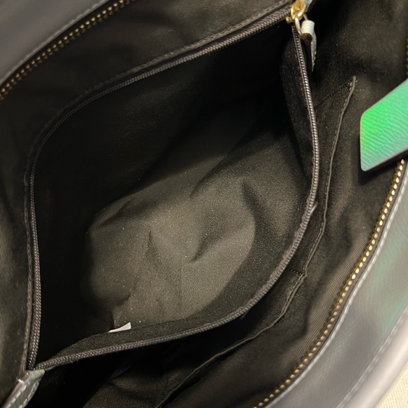 Coach Hologram City Zip Tote and Wallet Iridescent Leather Silver - Picture 3 of 11